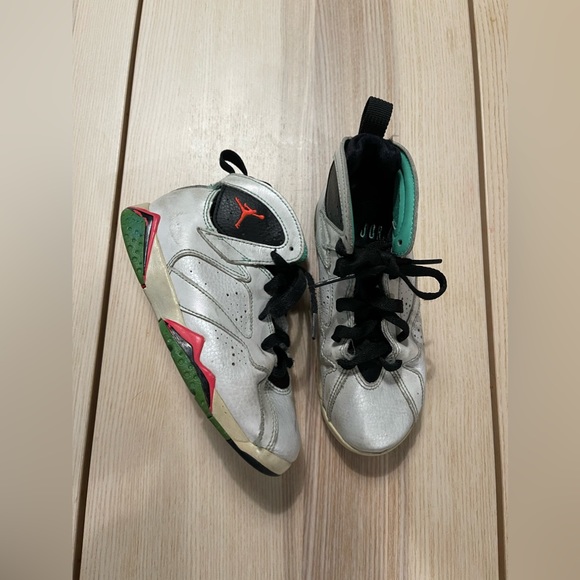 Nike Air Jordan Retro 7 Infrared Verde‎ GP 442961 138 Size 13c - Picture 1 of 7